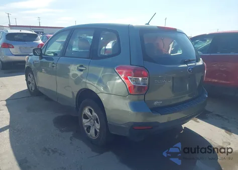 2014 Subaru Forester 2.5I from USA, damaged, VIN JF2SJAAC1EH424589